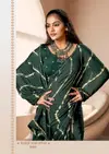 Amrita Vol 1 By Kashvi Dull Moss Printed Wholesale Leheriya Sarees In India
